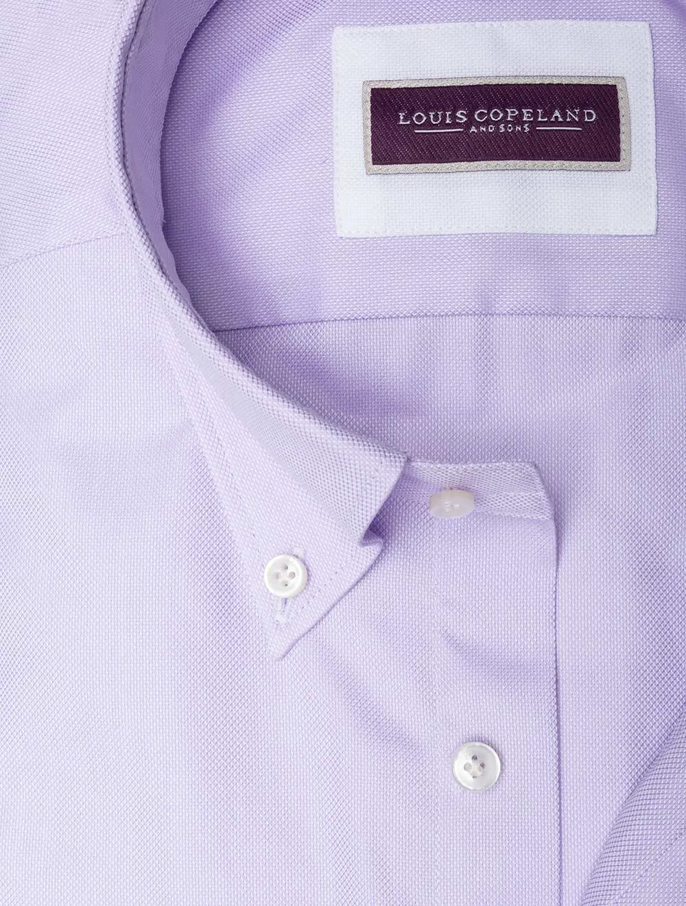 Academy Pinpoint Oxford Buttondown Shirt Lilac