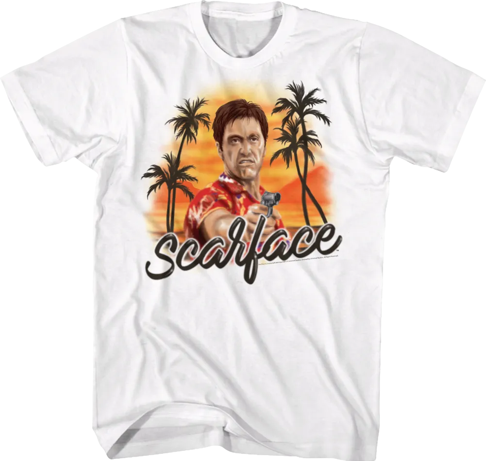 Airbrush Scarface T-Shirt