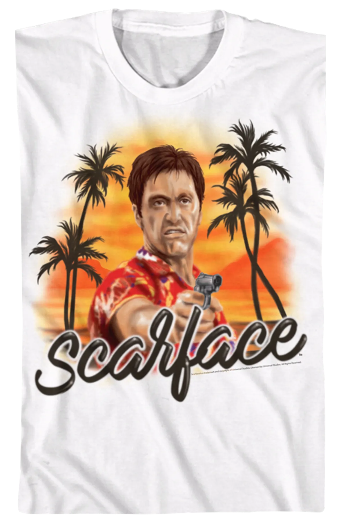 Airbrush Scarface T-Shirt