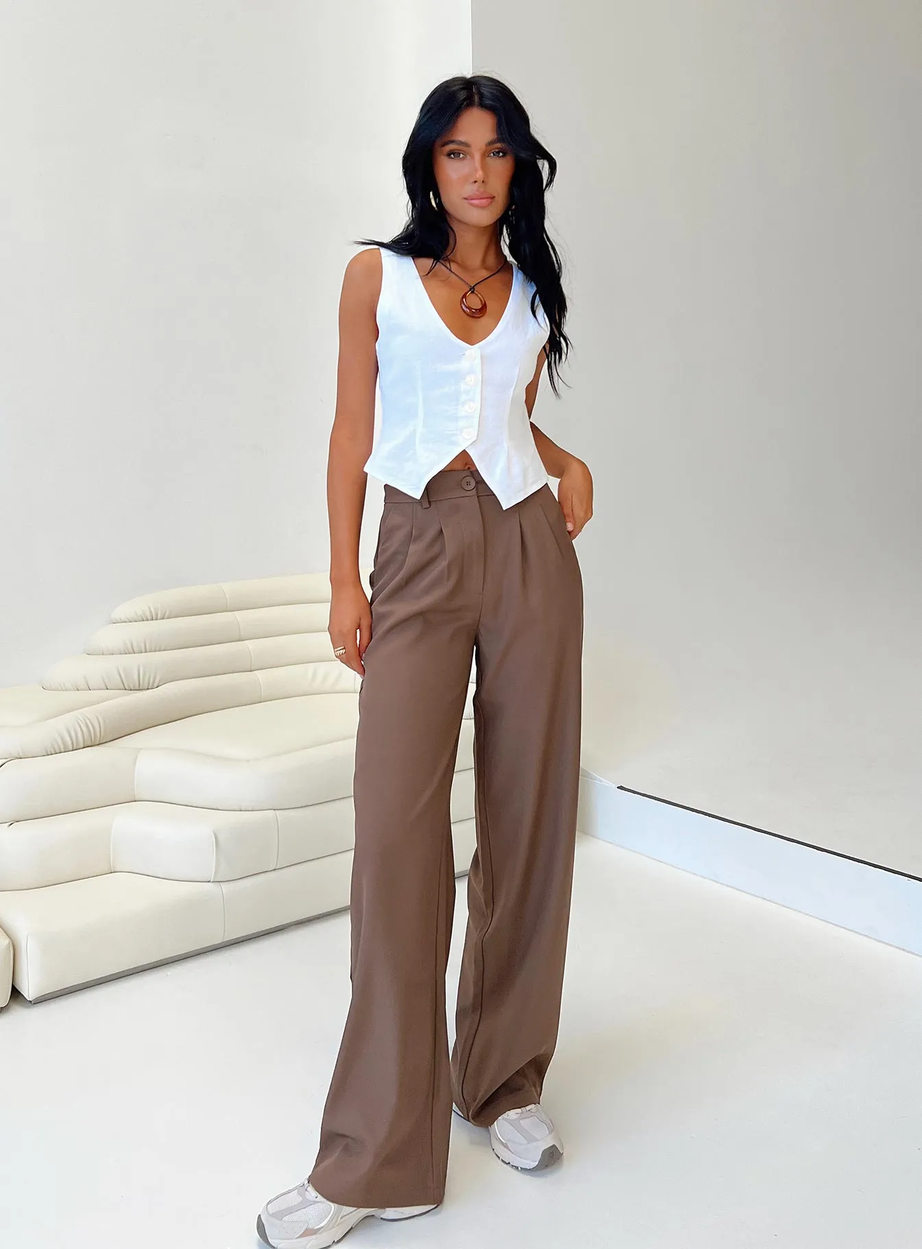 Archer Pants Brown Lower Impact