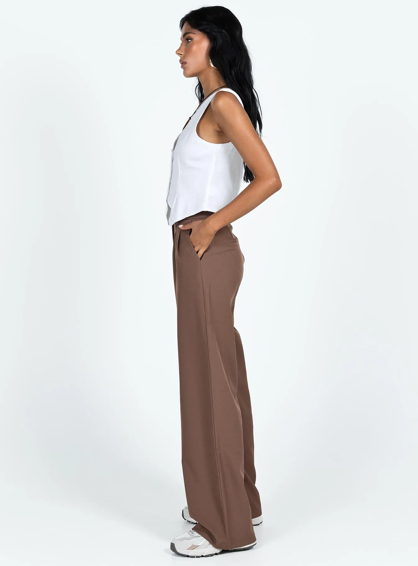 Archer Pants Brown Lower Impact