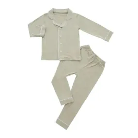 Bamberry x Kryz Long Sleeves Button Down PJ Set - Fern