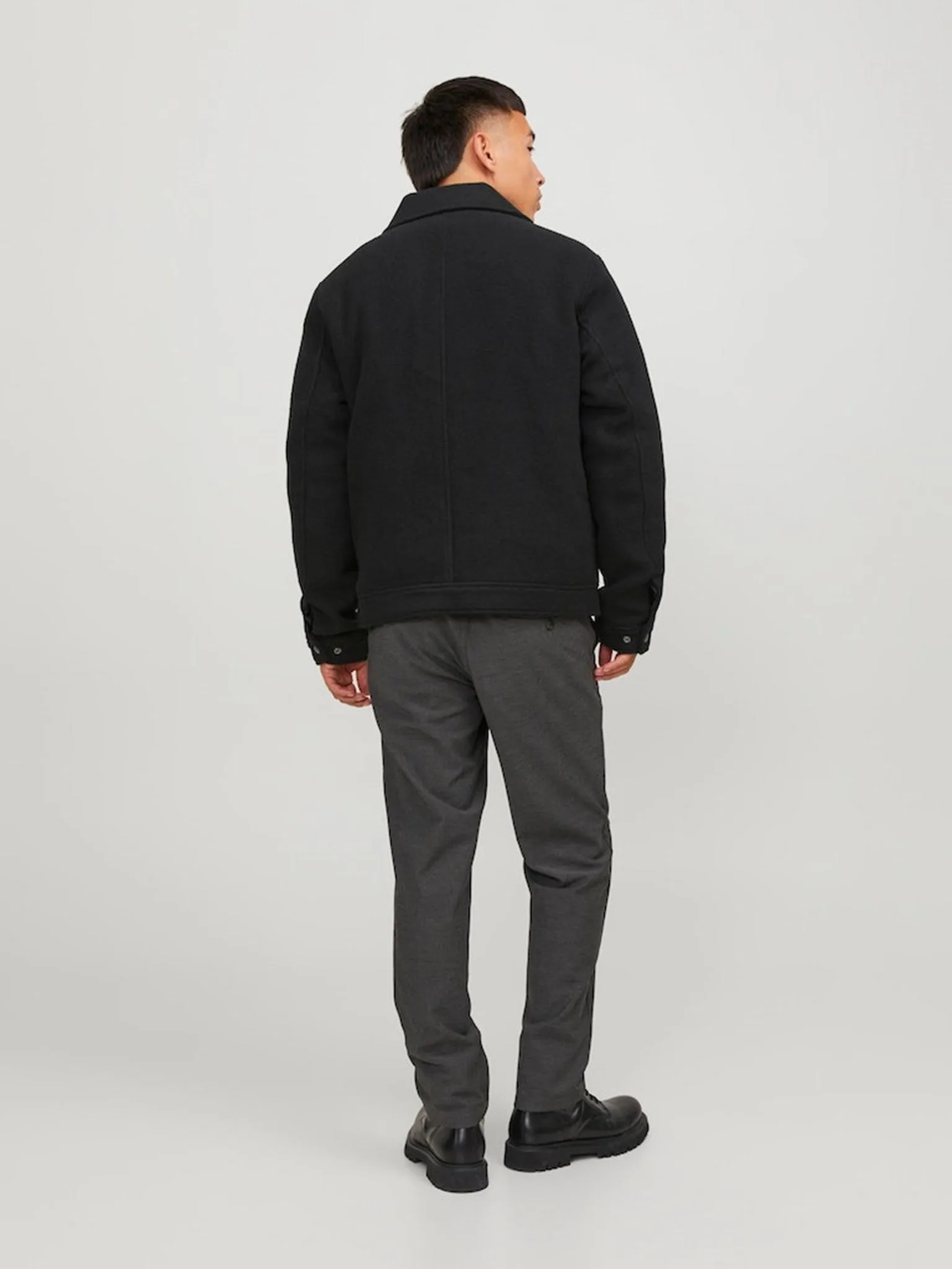 Baxter Wool Jacket - Sort