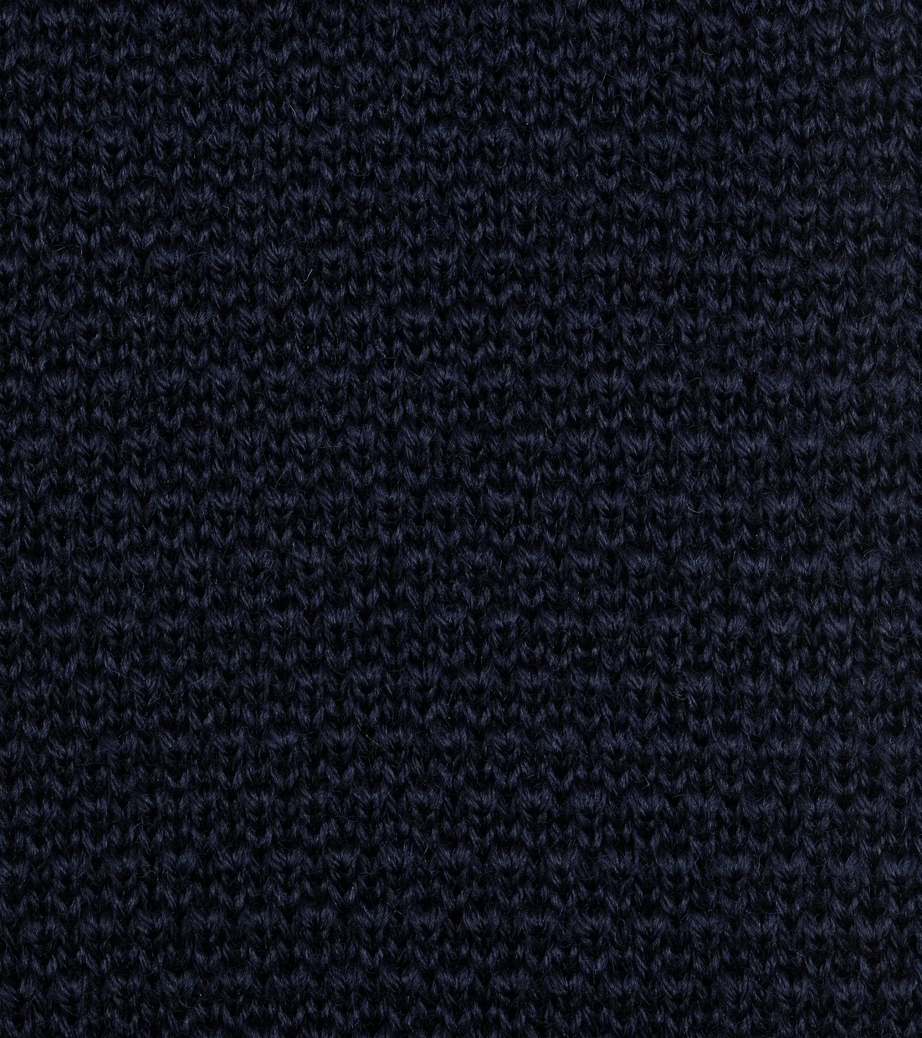 Bigi Wool Knit Tie: Navy