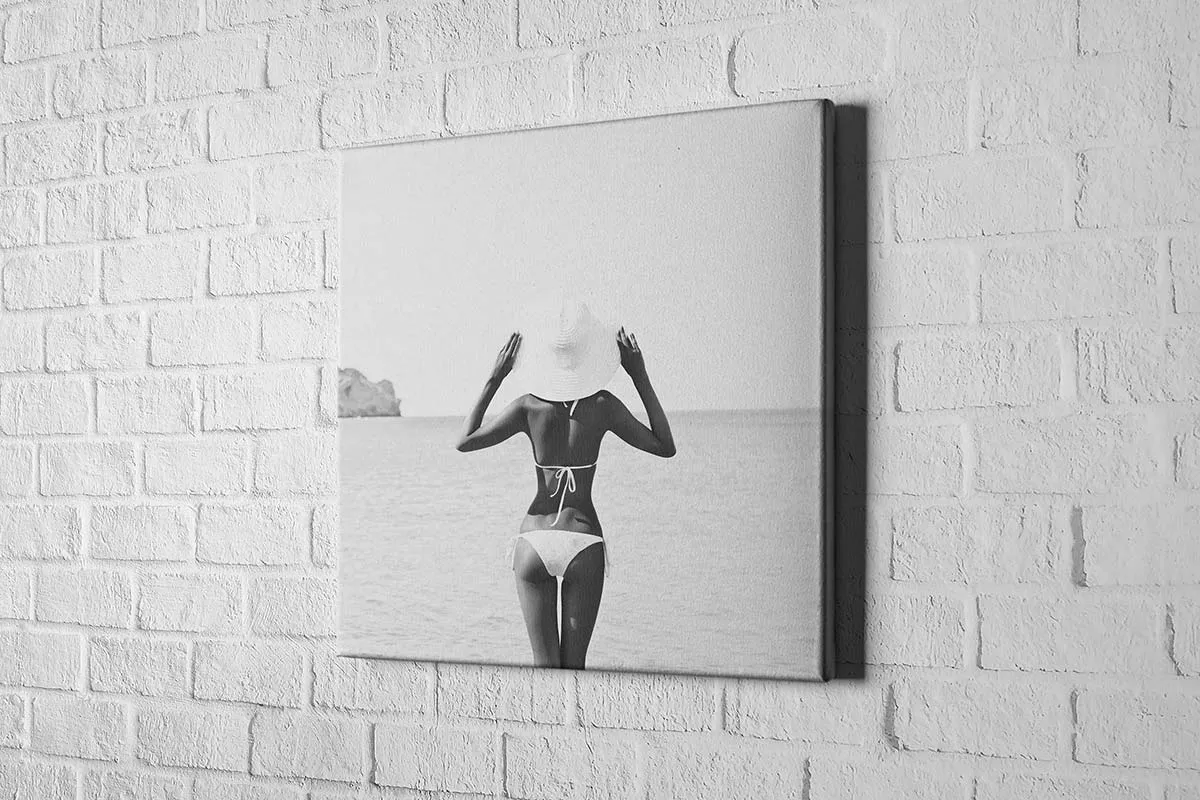 Bikini Girl | Fashion Canvas Wall Art Print