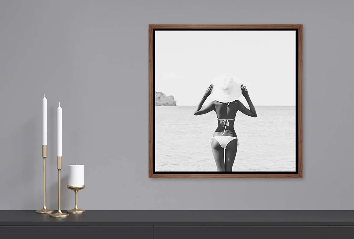 Bikini Girl | Fashion Canvas Wall Art Print