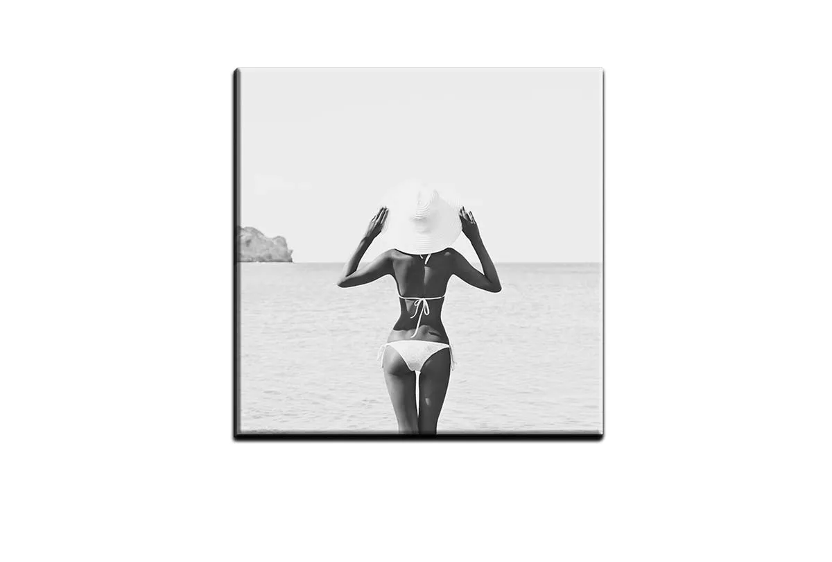 Bikini Girl | Fashion Canvas Wall Art Print