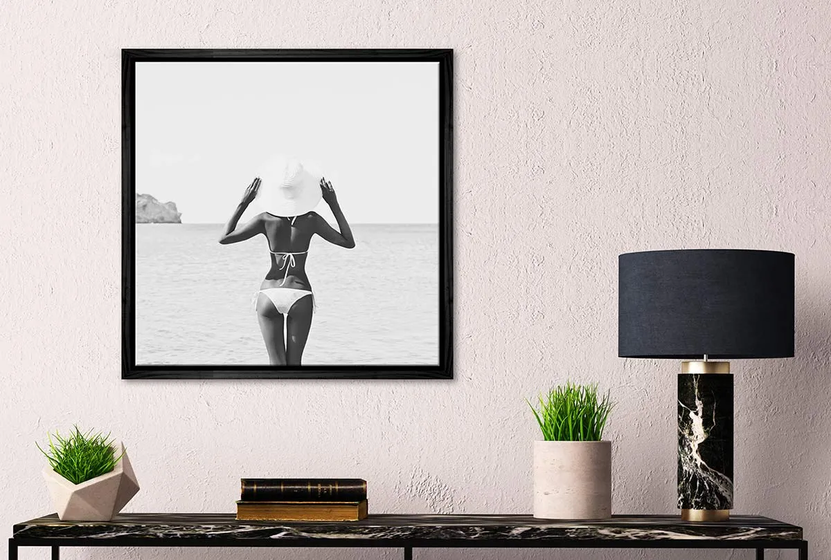 Bikini Girl | Fashion Canvas Wall Art Print