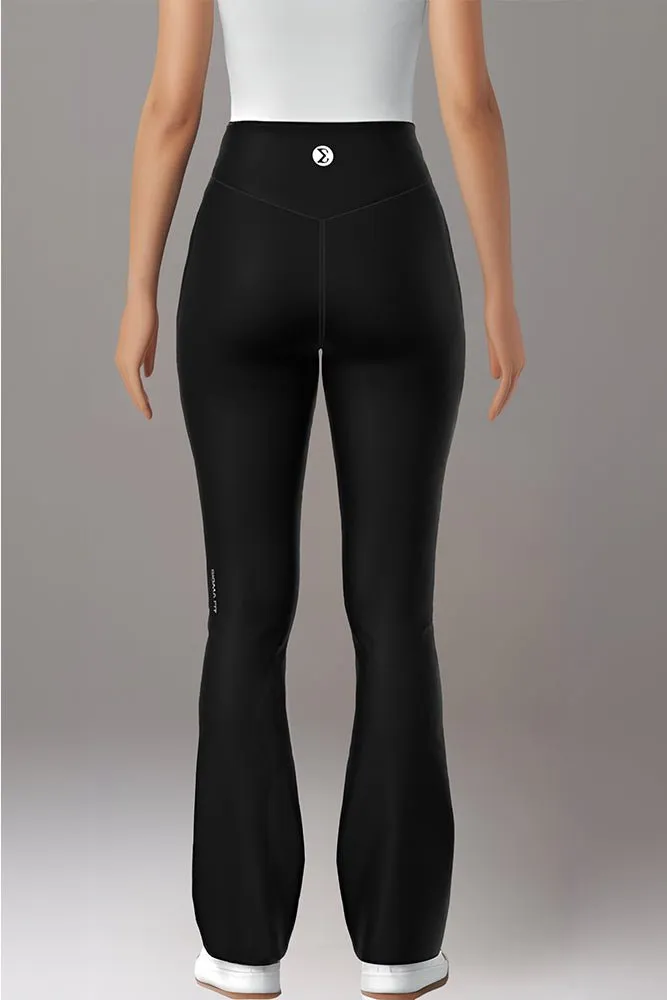 Black Yoga Flare Pants