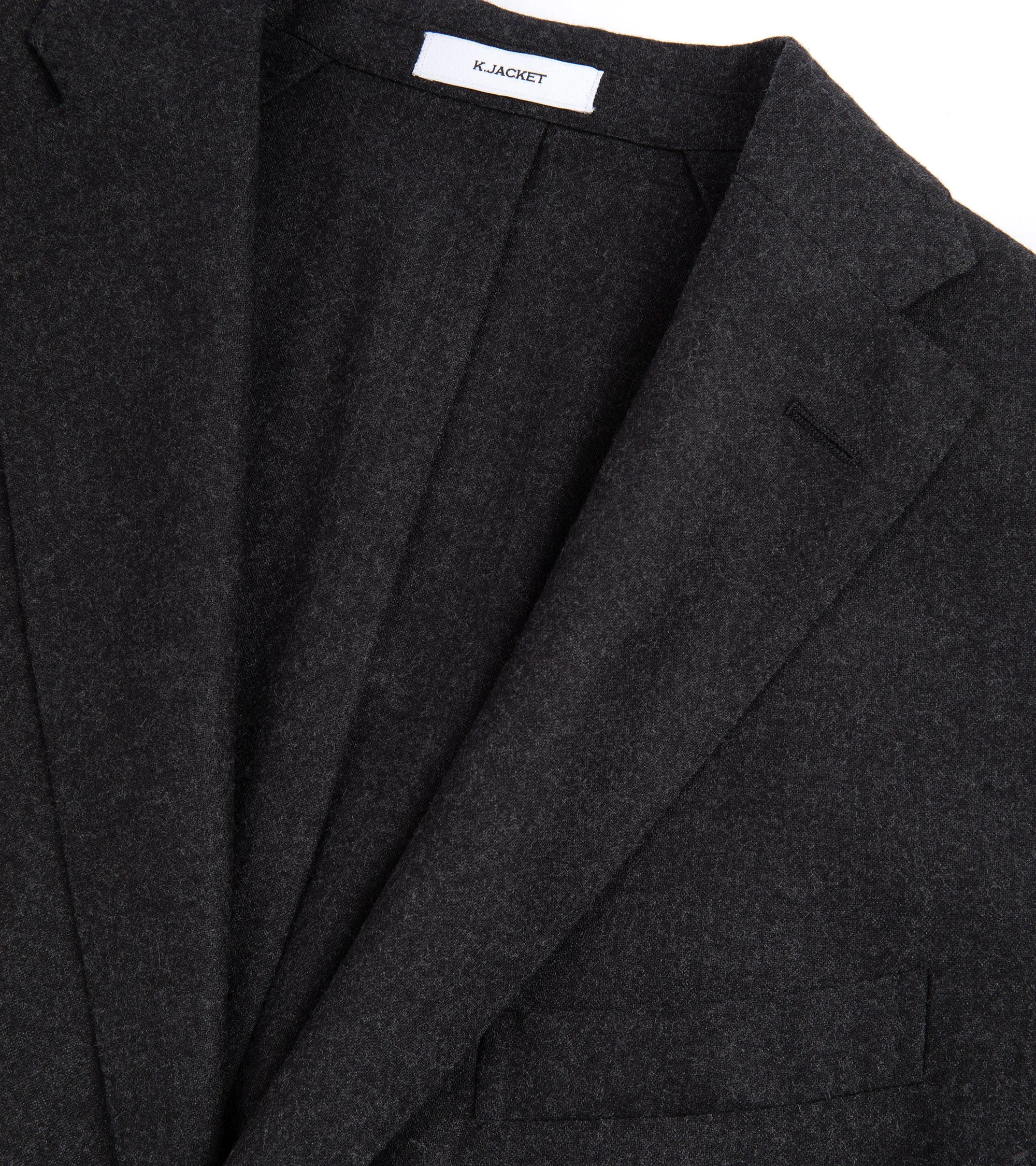 Boglioli Lightweight Wool Travel Suit: Charcoal