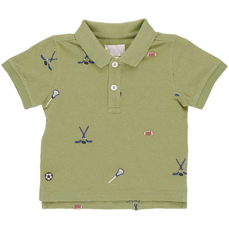 Boys Alec Shirt | Sports Embroidery