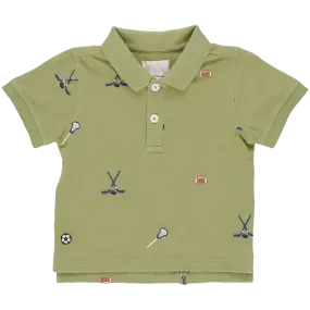 Boys Alec Shirt | Sports Embroidery