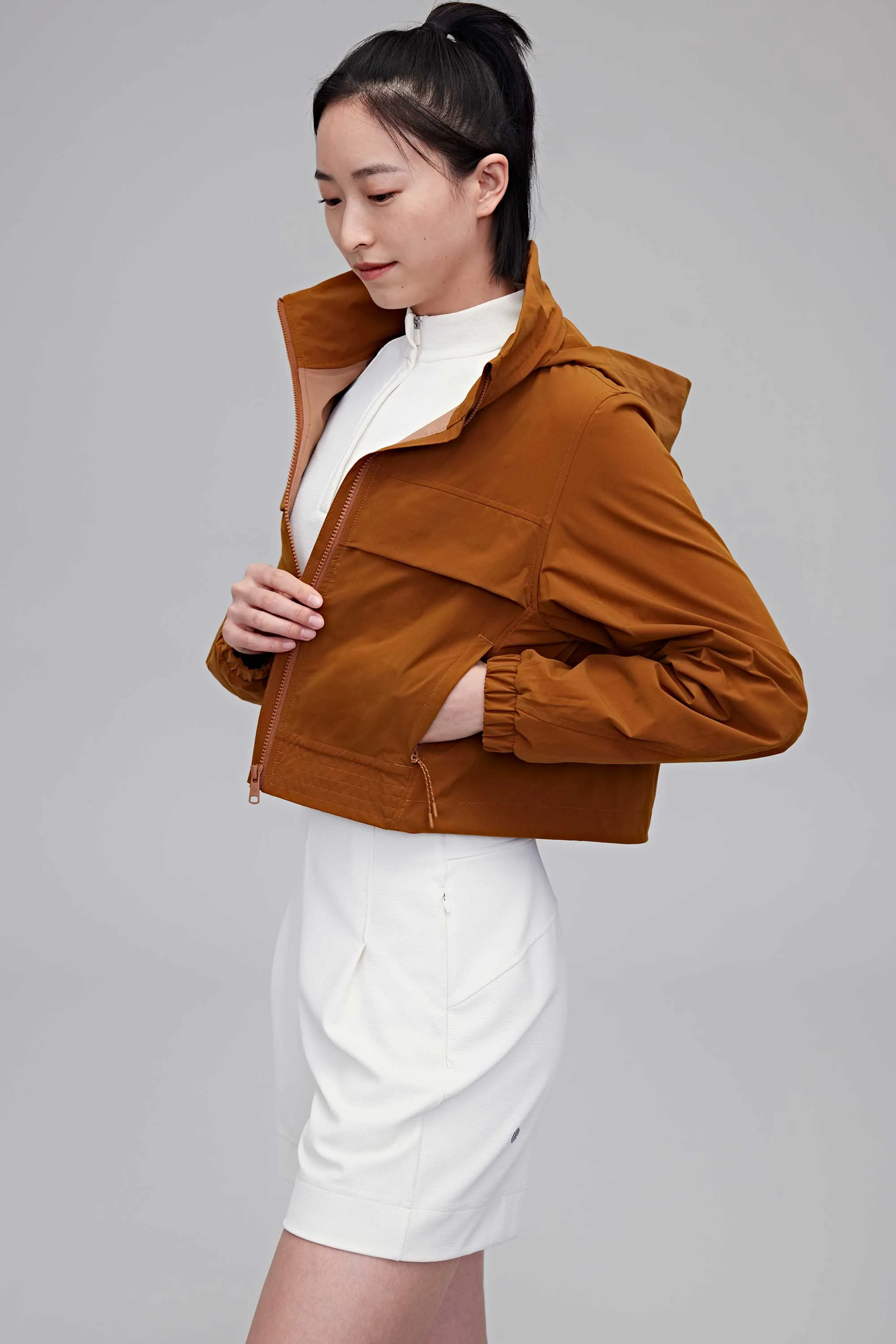 Breeze Cropped Sunblock Jacket