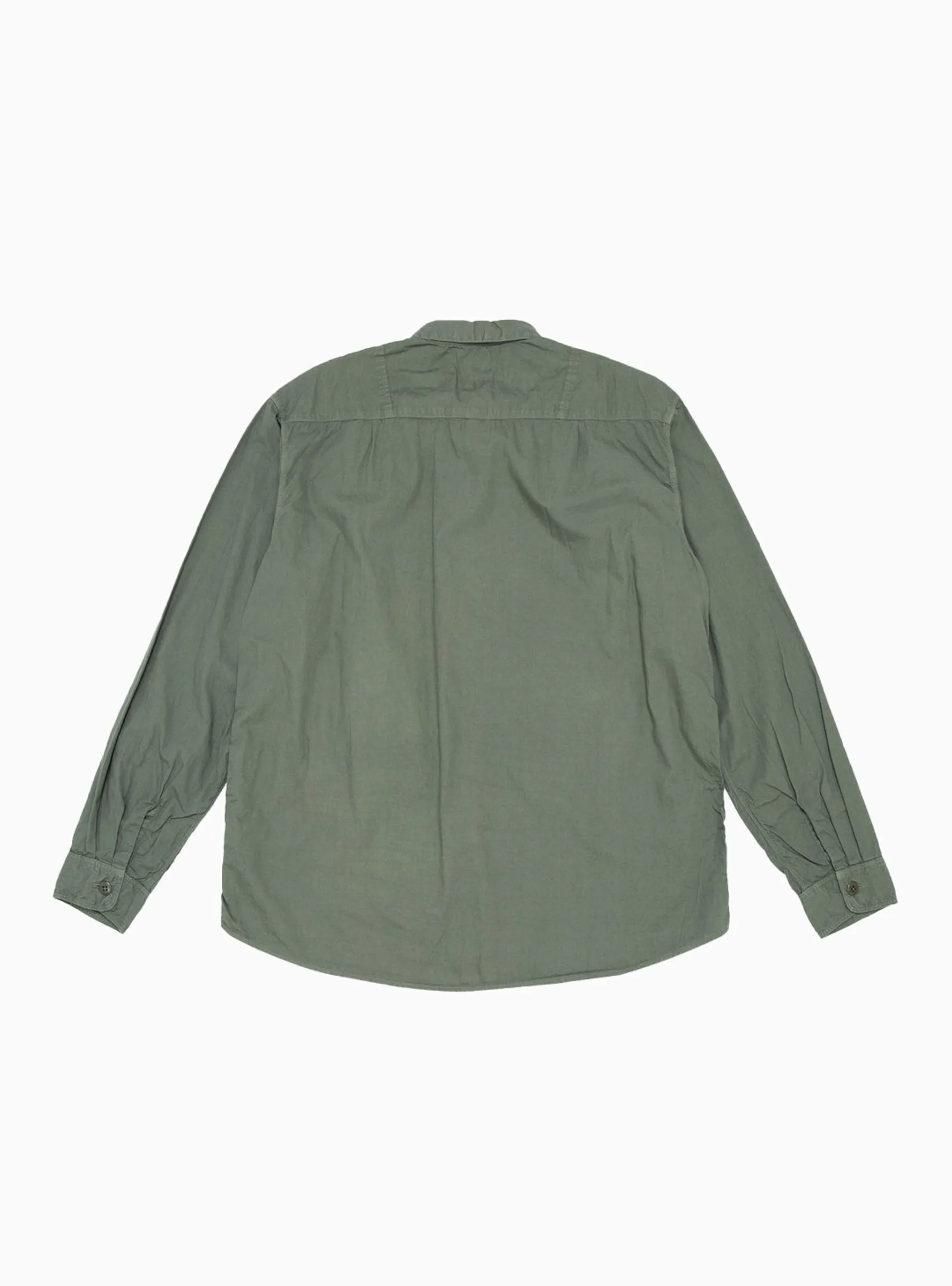 Broadcloth Anorak Shirt Khaki