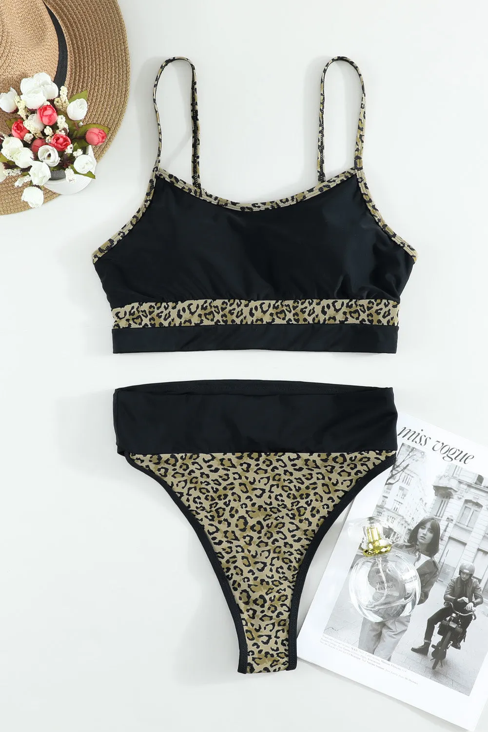 Camisole High Waisted Swimsuit