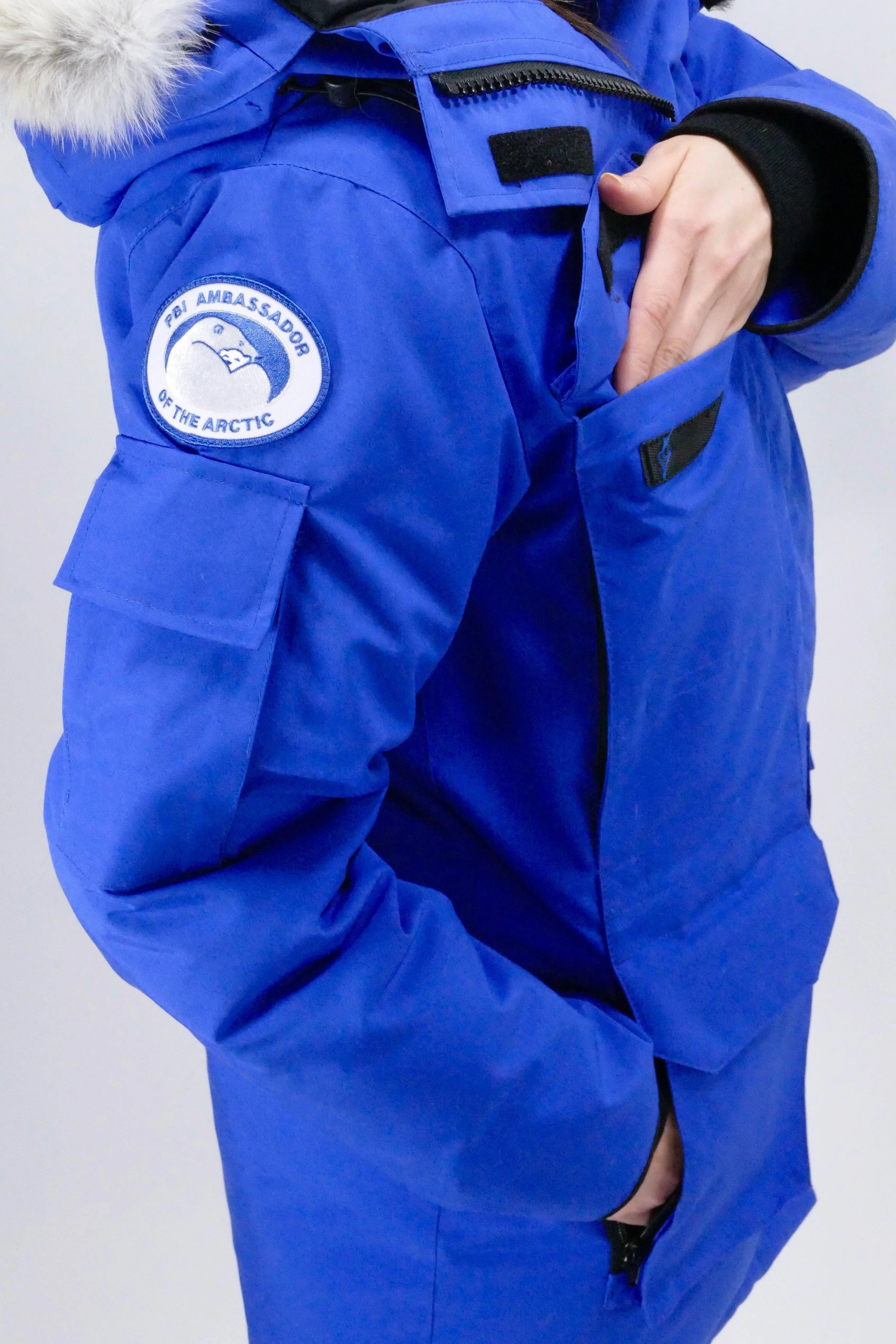 Canada Goose Womens Down *Parka Expedition PBI - Royal Blue