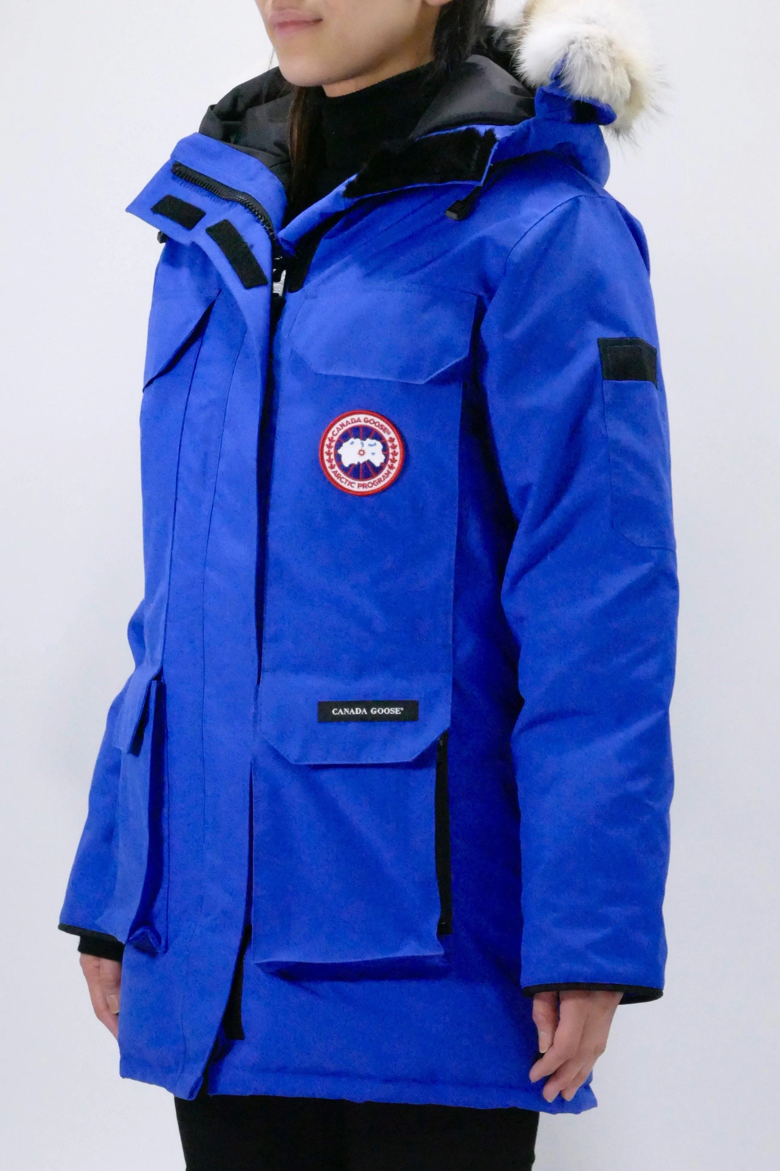 Canada Goose Womens Down *Parka Expedition PBI - Royal Blue