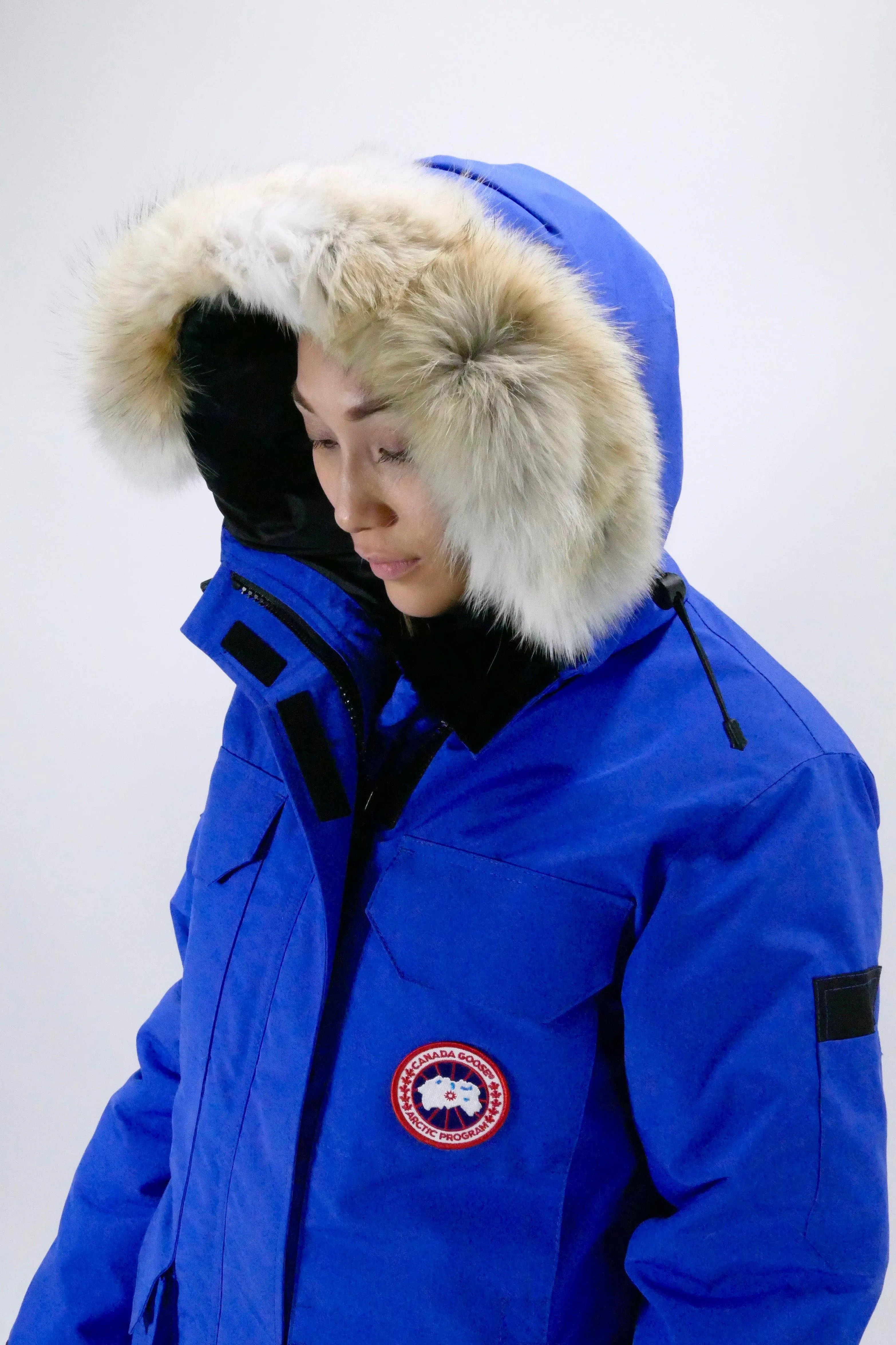 Canada Goose Womens Down *Parka Expedition PBI - Royal Blue