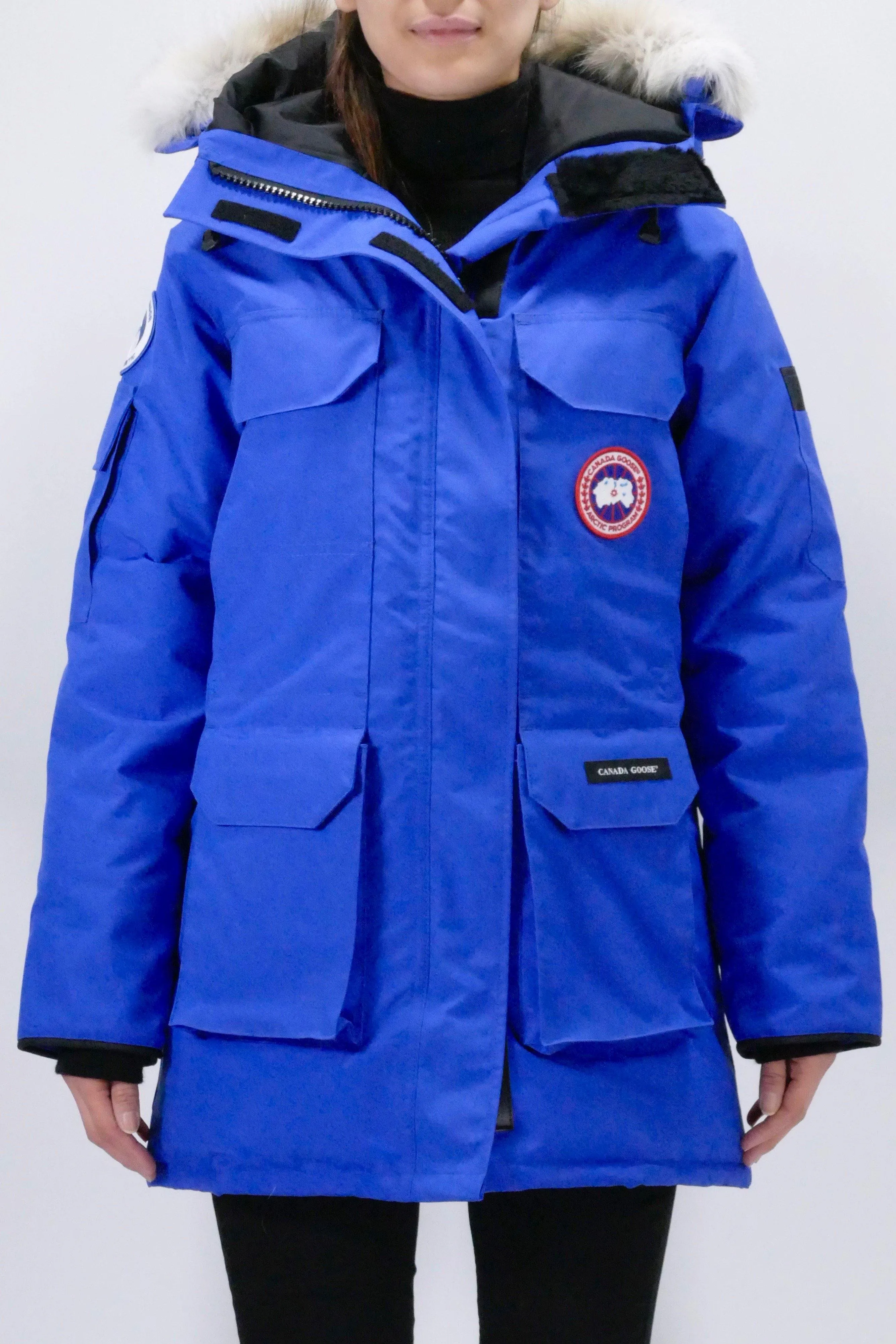 Canada Goose Womens Down *Parka Expedition PBI - Royal Blue