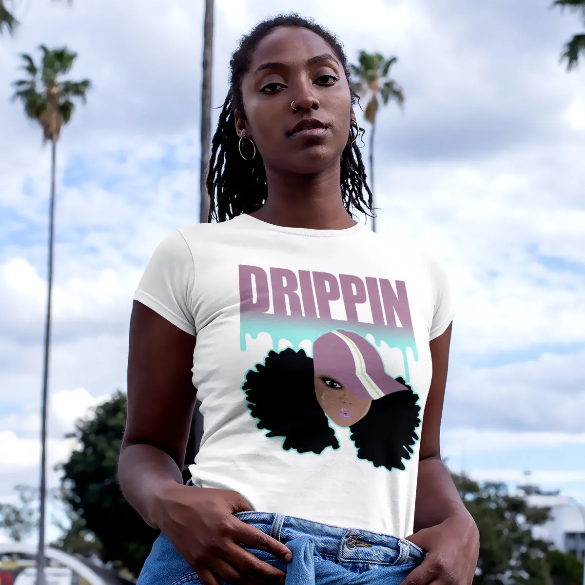 CapGirl Drippin T-Shirt