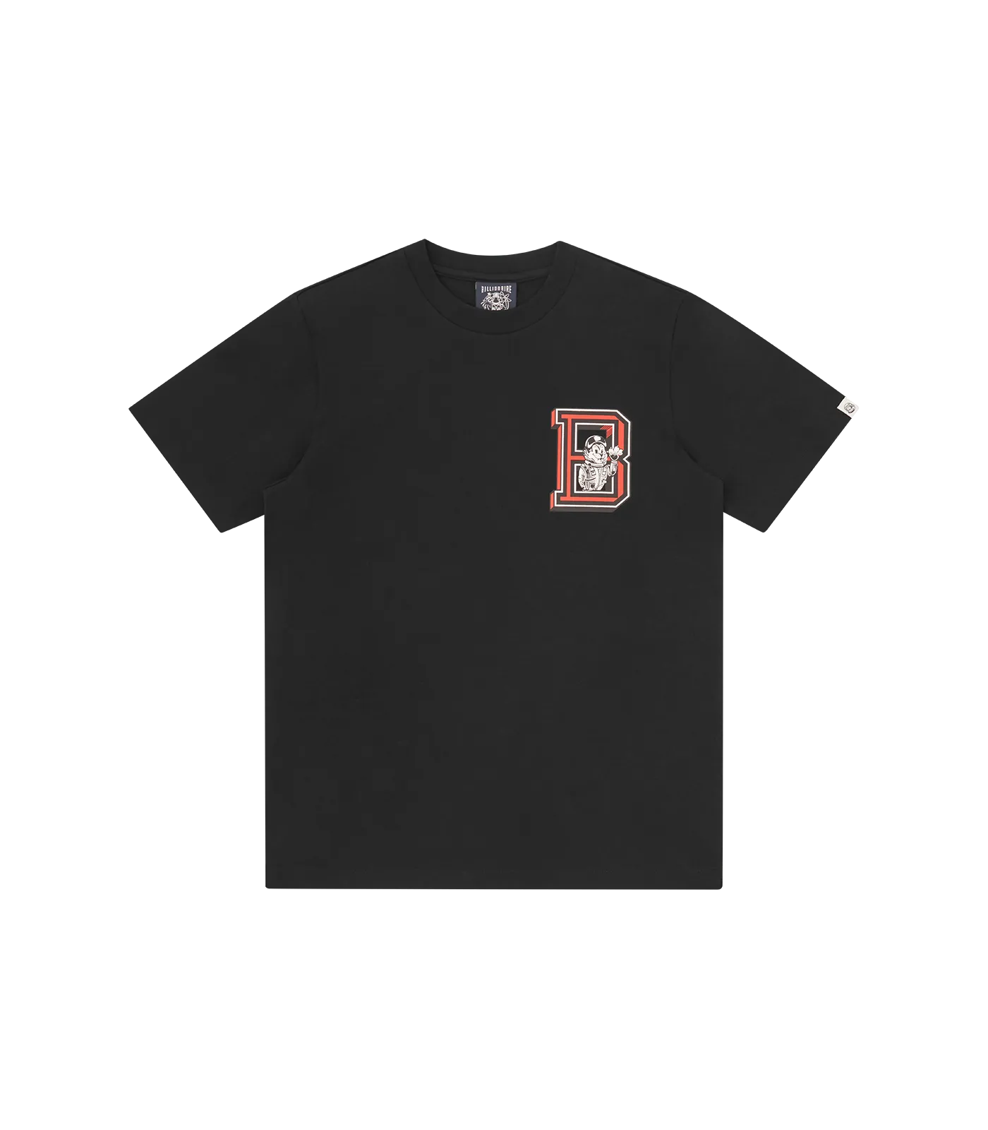 COLLEGE T-SHIRT - BLACK