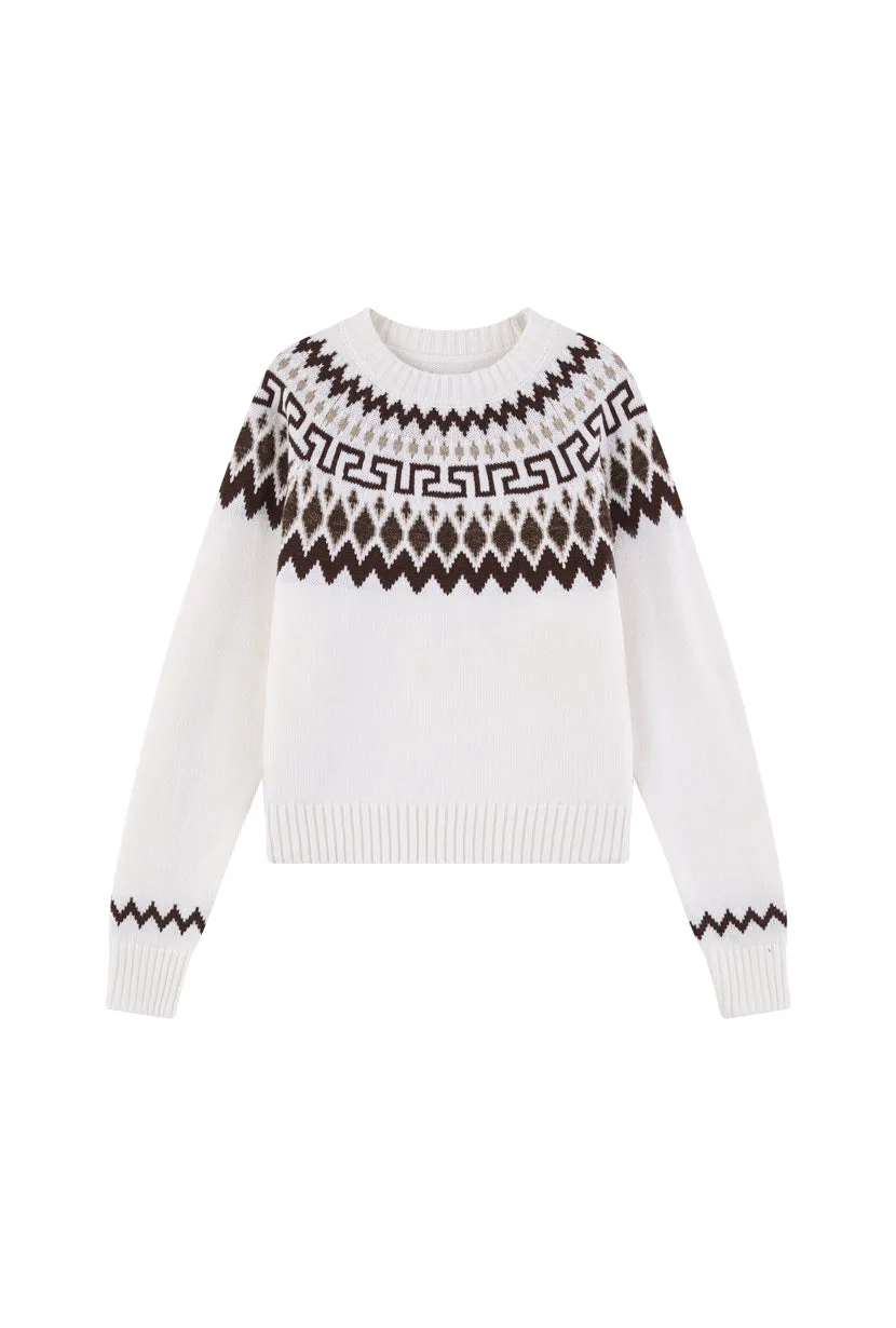 Collin Wool Sweater - Beige