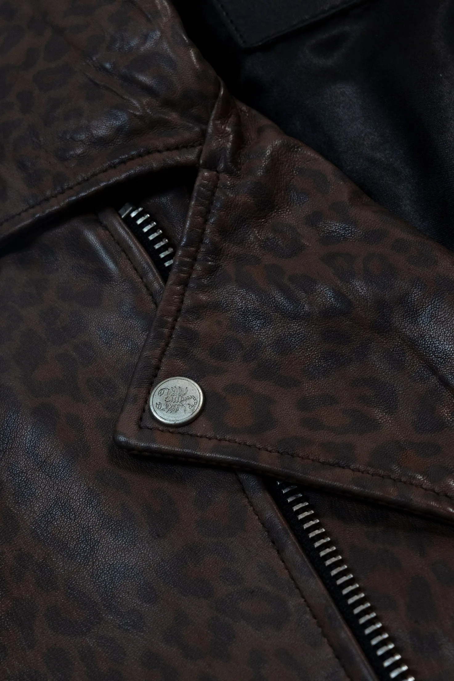 Colt Biker Jacket | Leopard