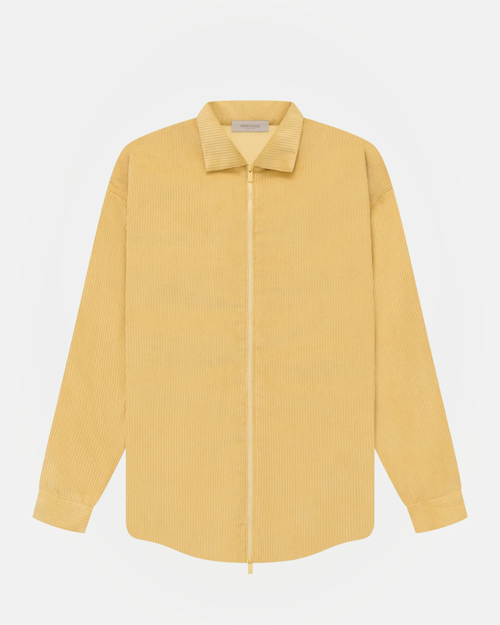 Corduroy Shirt Jacket in Light Tuscan