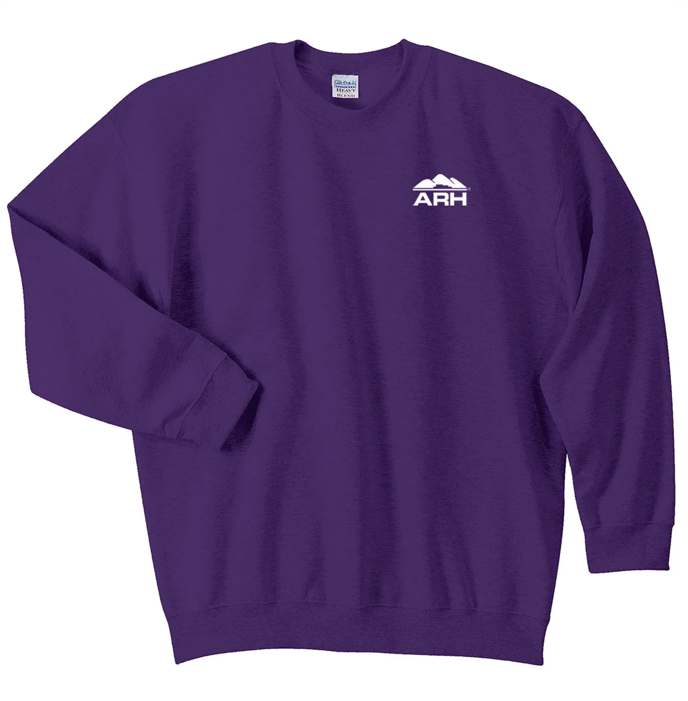 Crewneck Sweatshirt - Fashion Colors - Embroidered Logo