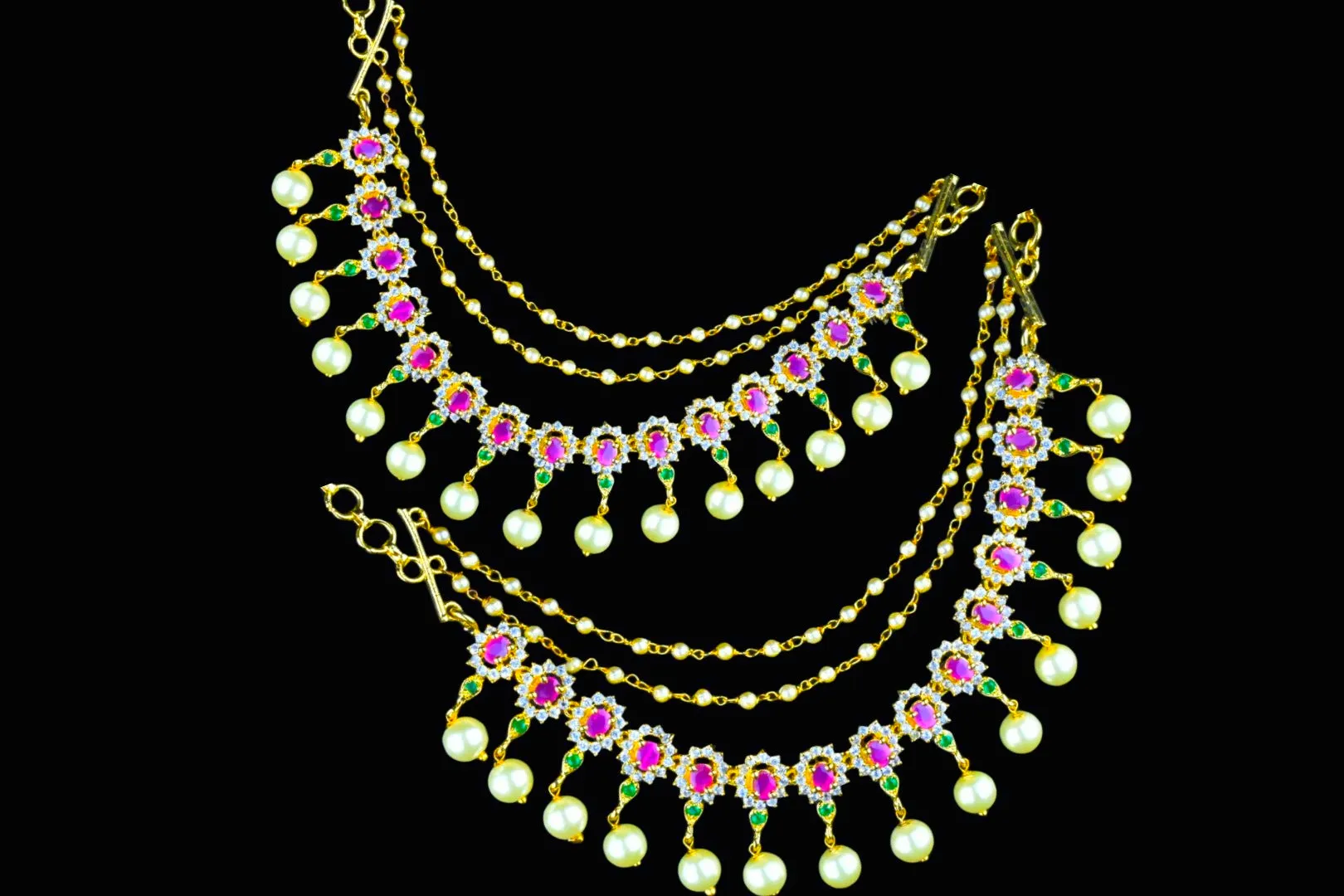 Cz Champaswaralu By Asp Fashion Jewellery