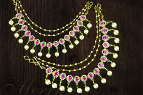 Cz Champaswaralu By Asp Fashion Jewellery