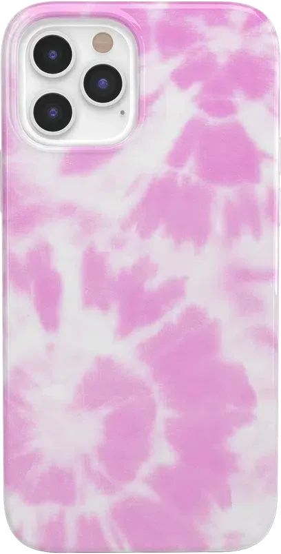 Down for Whatever | Light Pink Tie Dye Case