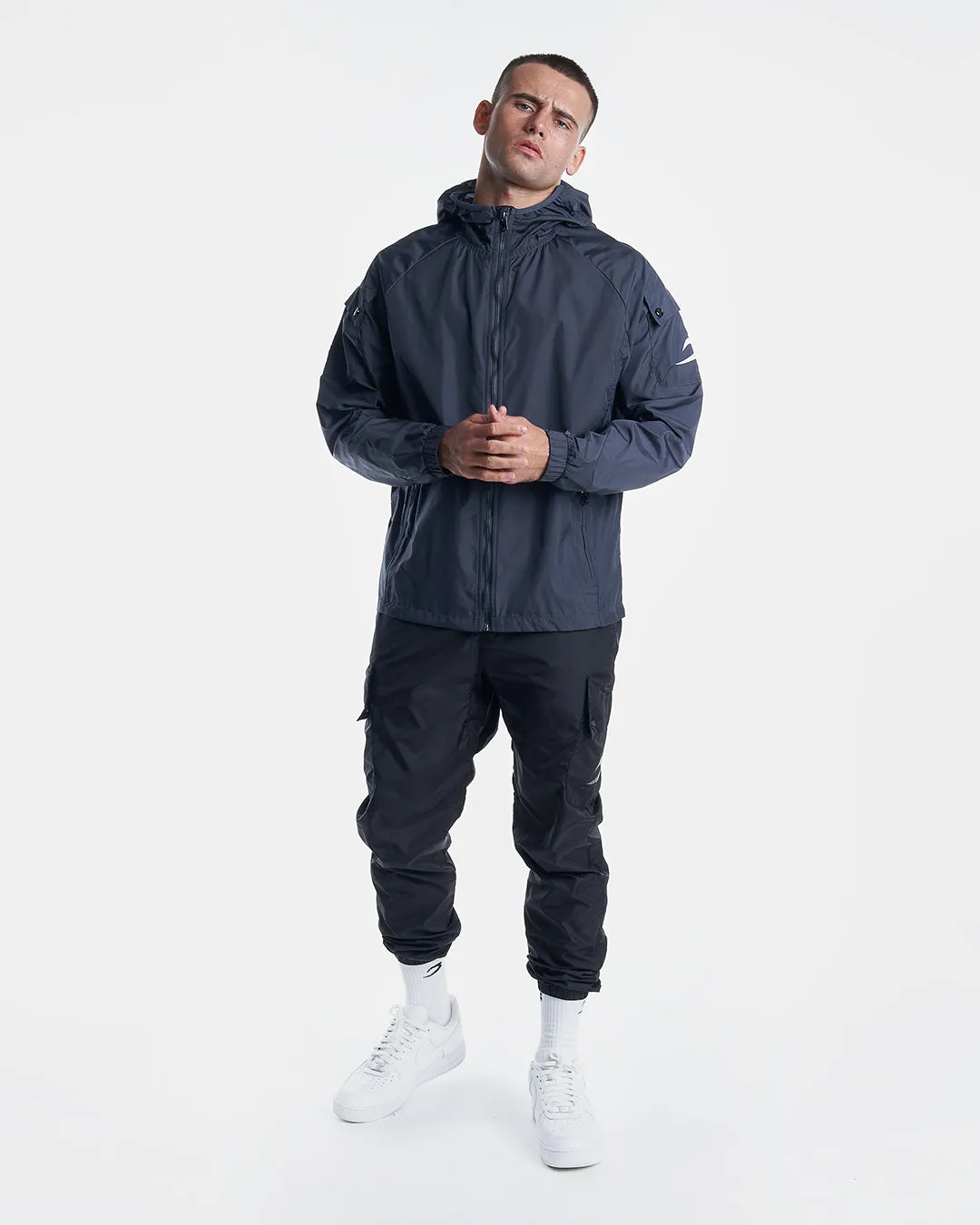 Dundee Windbreaker Jacket - Charcoal