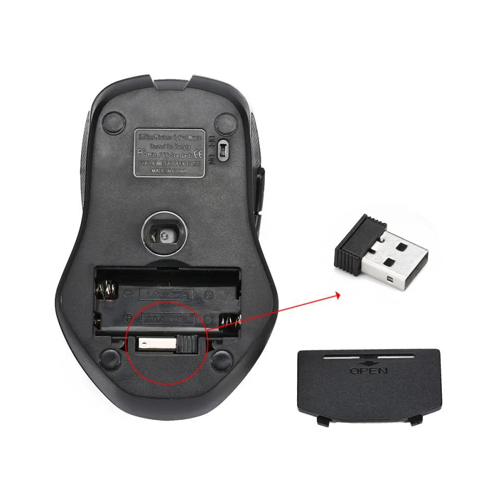 Fashion 2.4G Wireless game mouse