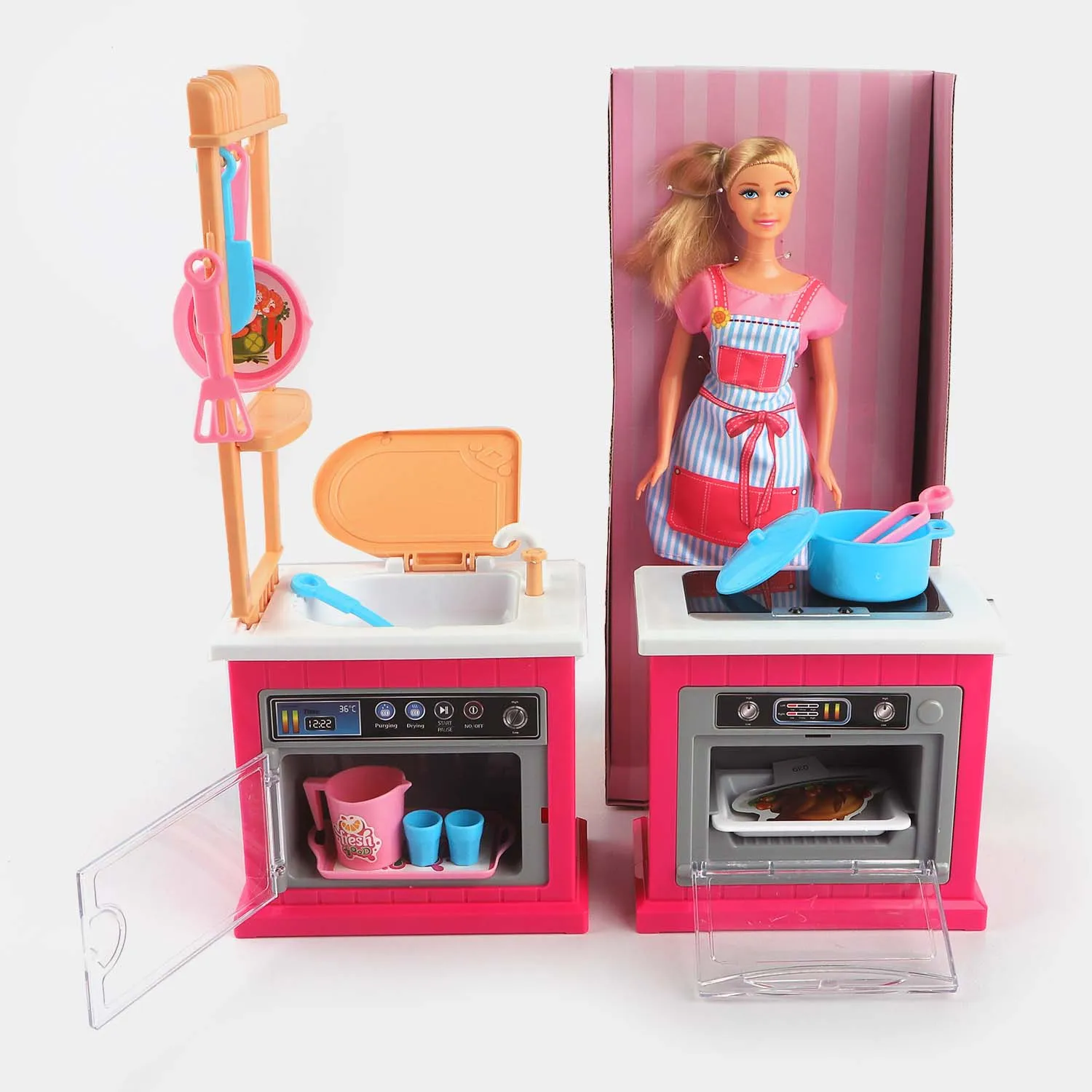 Fashion Cook Doll Play Set For Girls