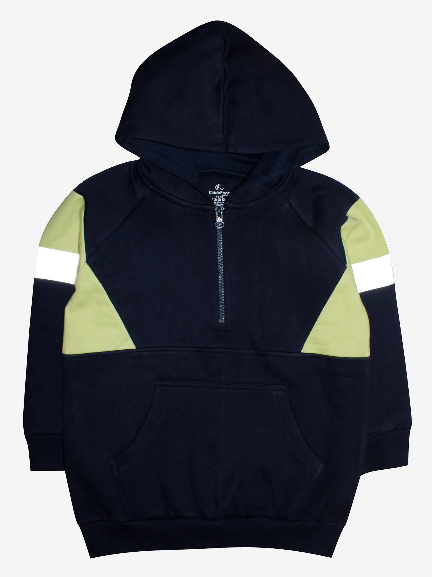 Fashion Cut & Sew Hooded Sweatshirt