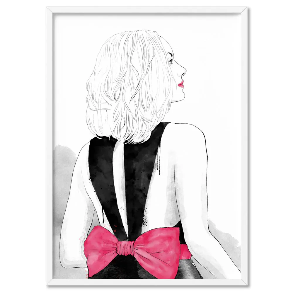 Fashion Illustration | Mia - Art Print by Vanessa