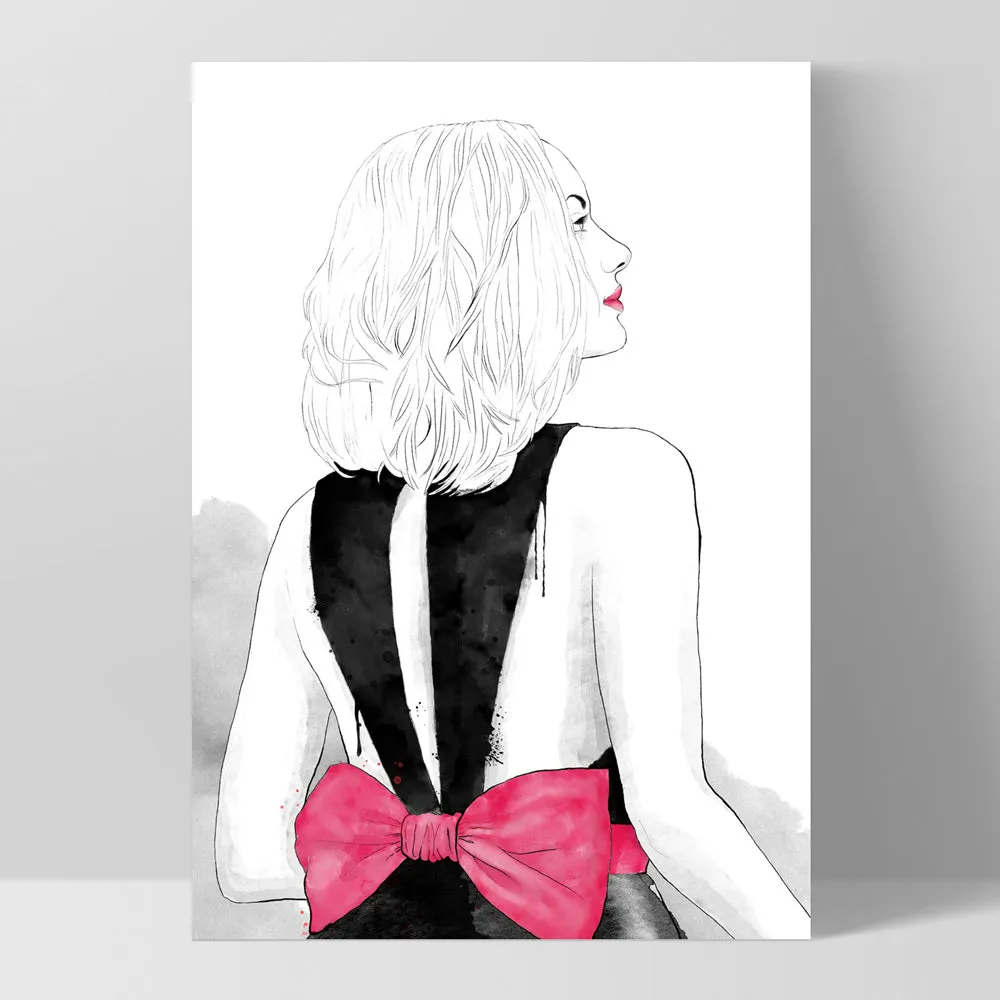 Fashion Illustration | Mia - Art Print by Vanessa