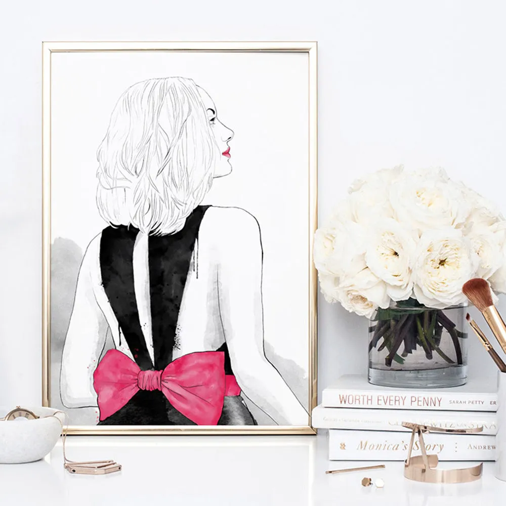 Fashion Illustration | Mia - Art Print by Vanessa