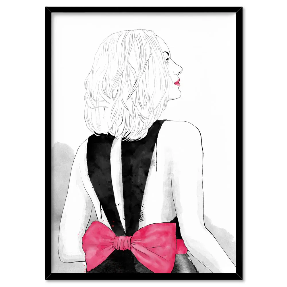 Fashion Illustration | Mia - Art Print by Vanessa