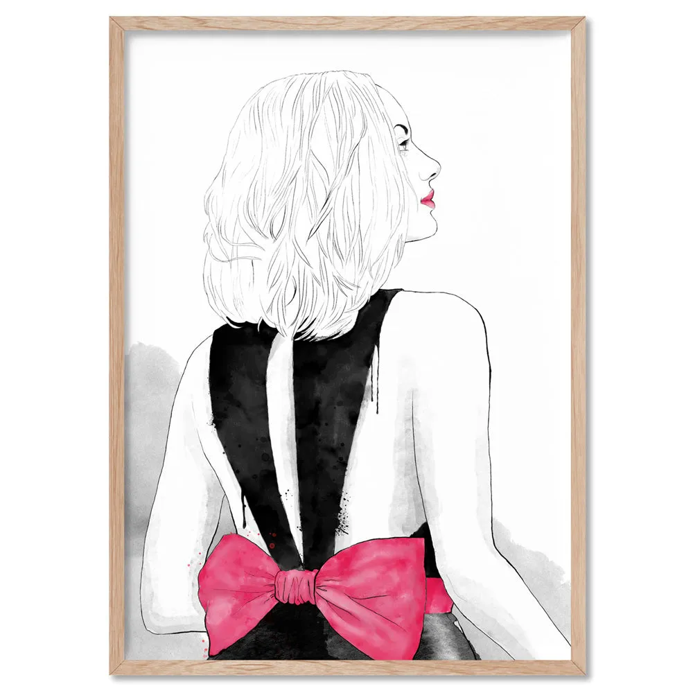 Fashion Illustration | Mia - Art Print by Vanessa