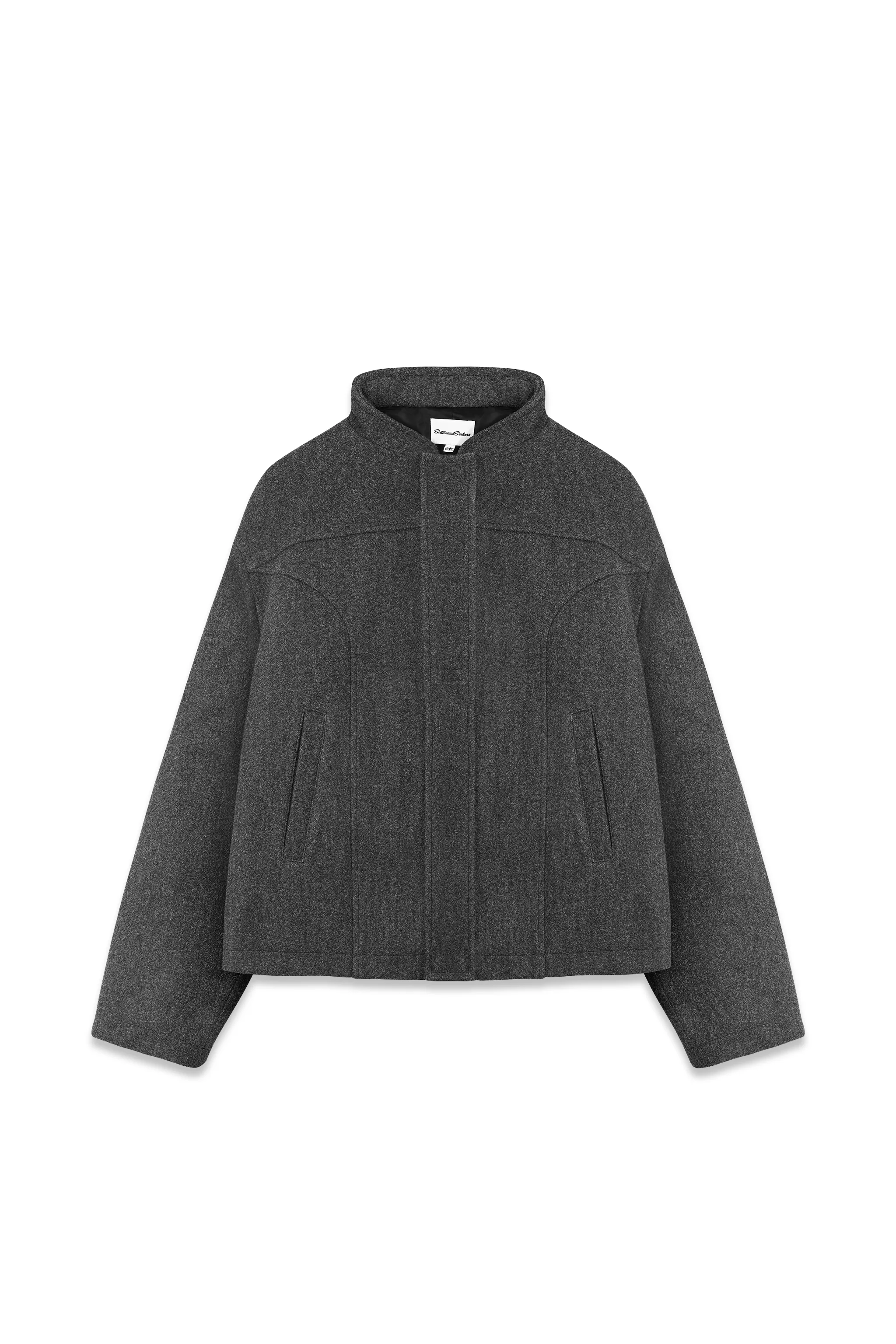 Folk Textured Felt Jacket