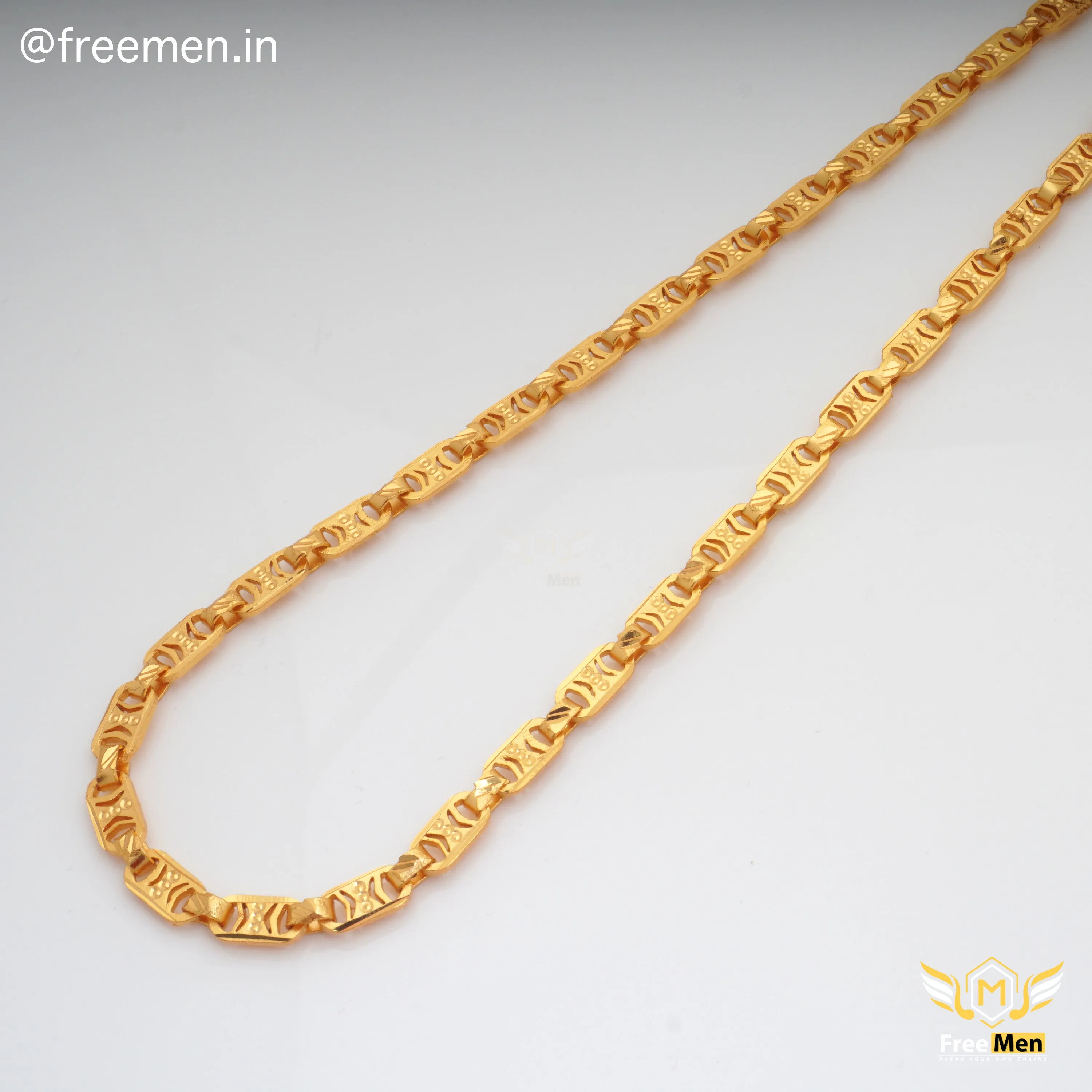 Freemen Fashionable UP DOWN Laser Cut Design Chain - FM353