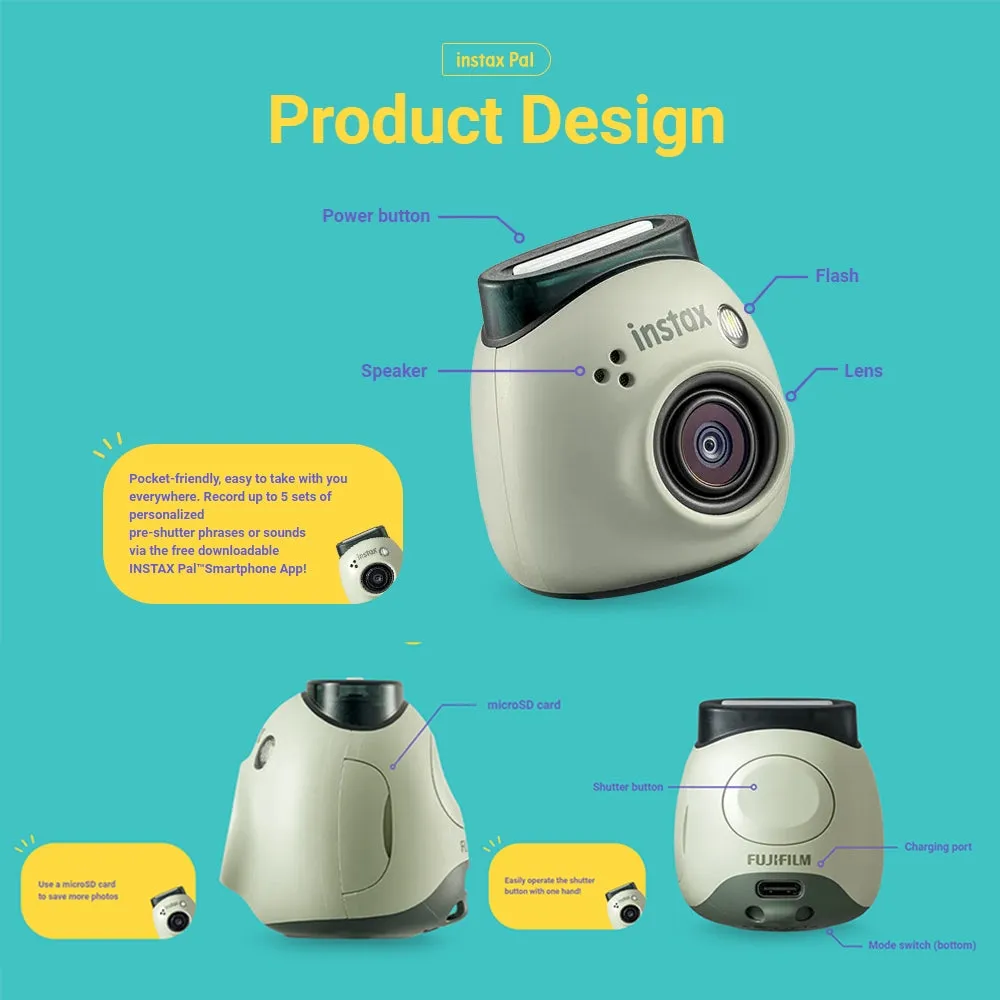 Fujifilm Instax PAL Camera | Cute INS & Trendy Camera