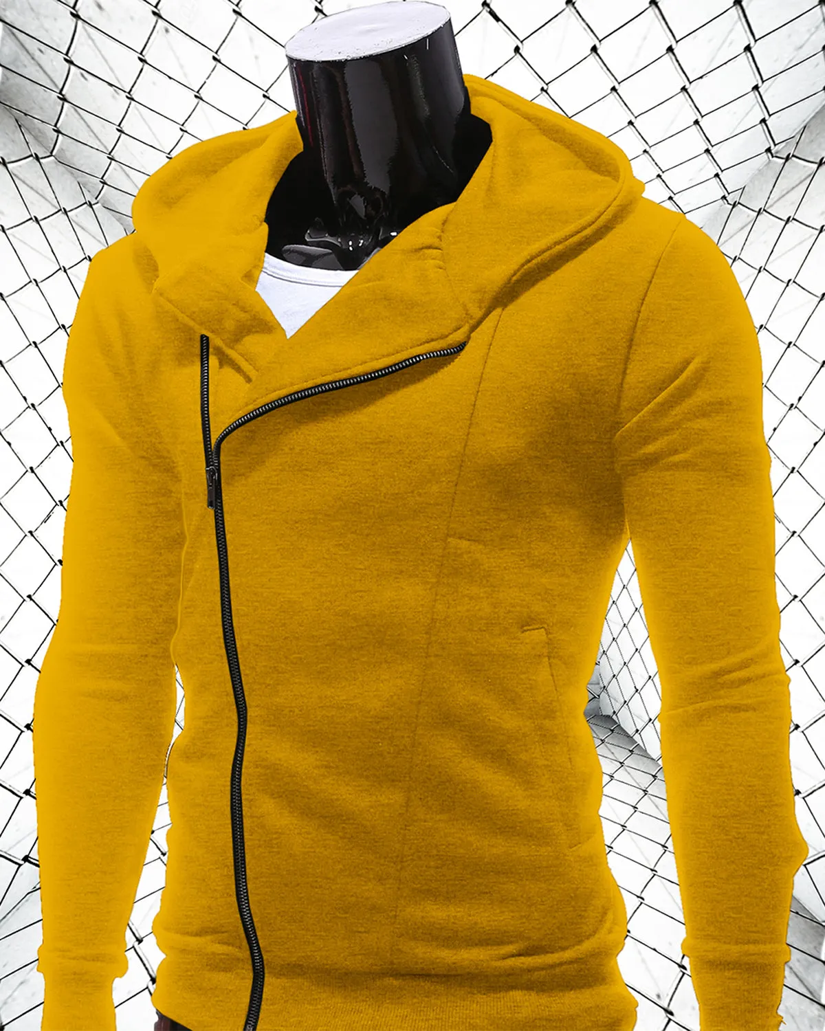 Full Sleeve Assasin Yellow Men Casual Jacket