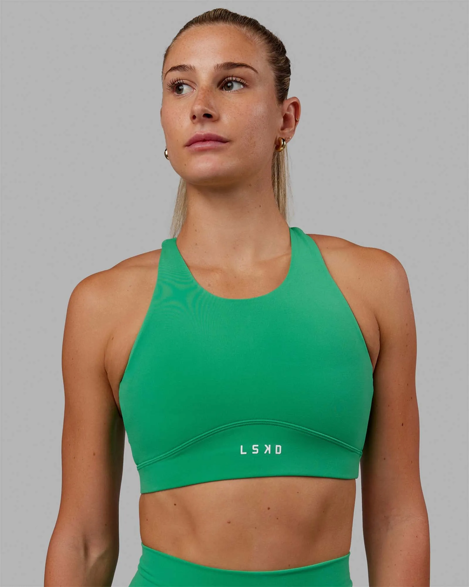 Fusion Sports Bra - Holly Green