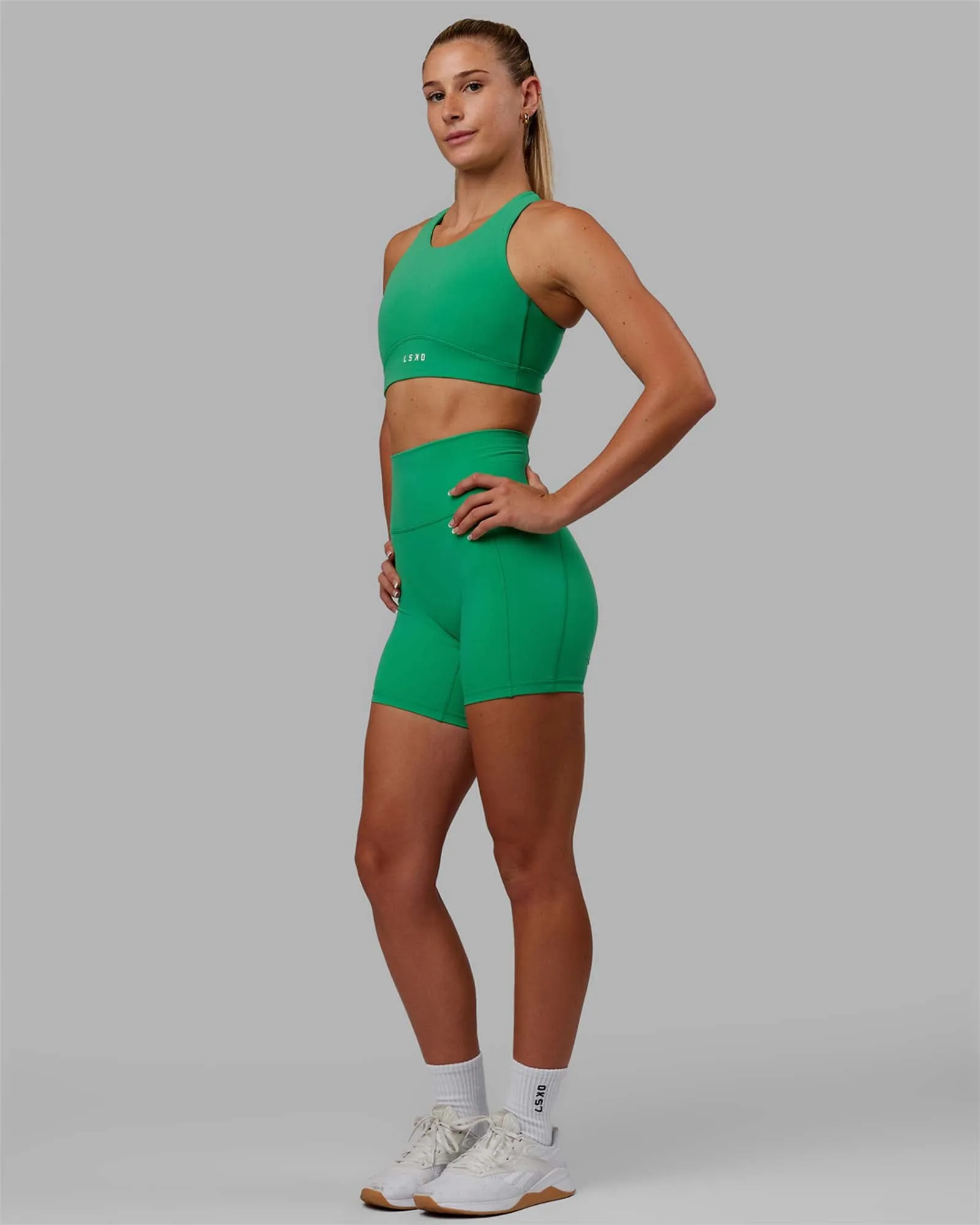 Fusion Sports Bra - Holly Green