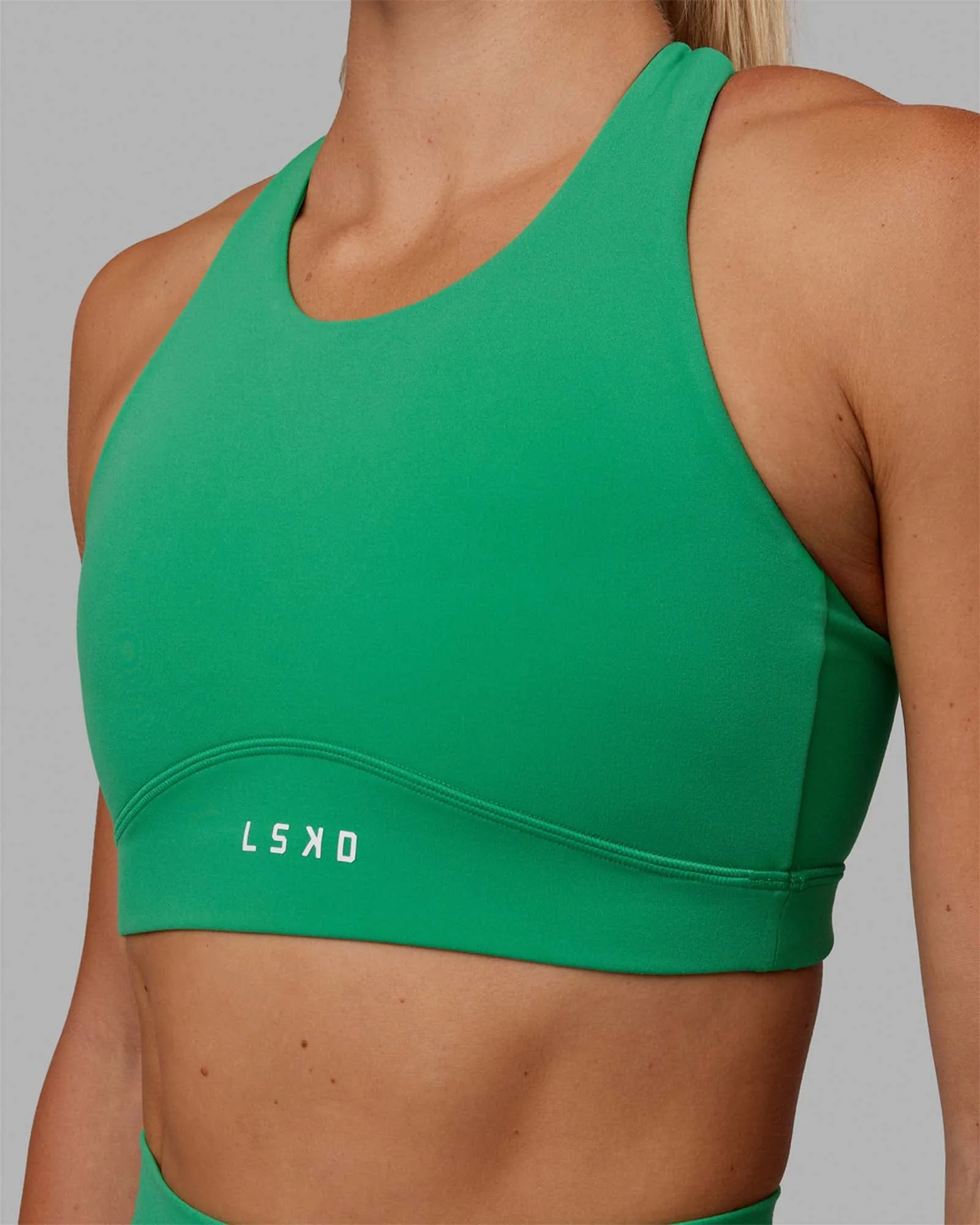 Fusion Sports Bra - Holly Green