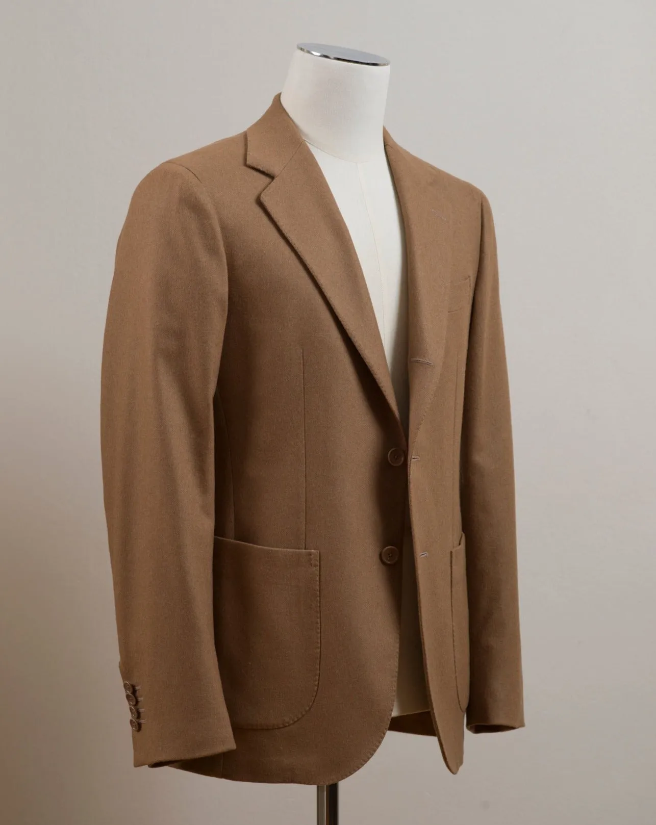 Gaiola Napoli Wool & Cashmere Jacket / Camel