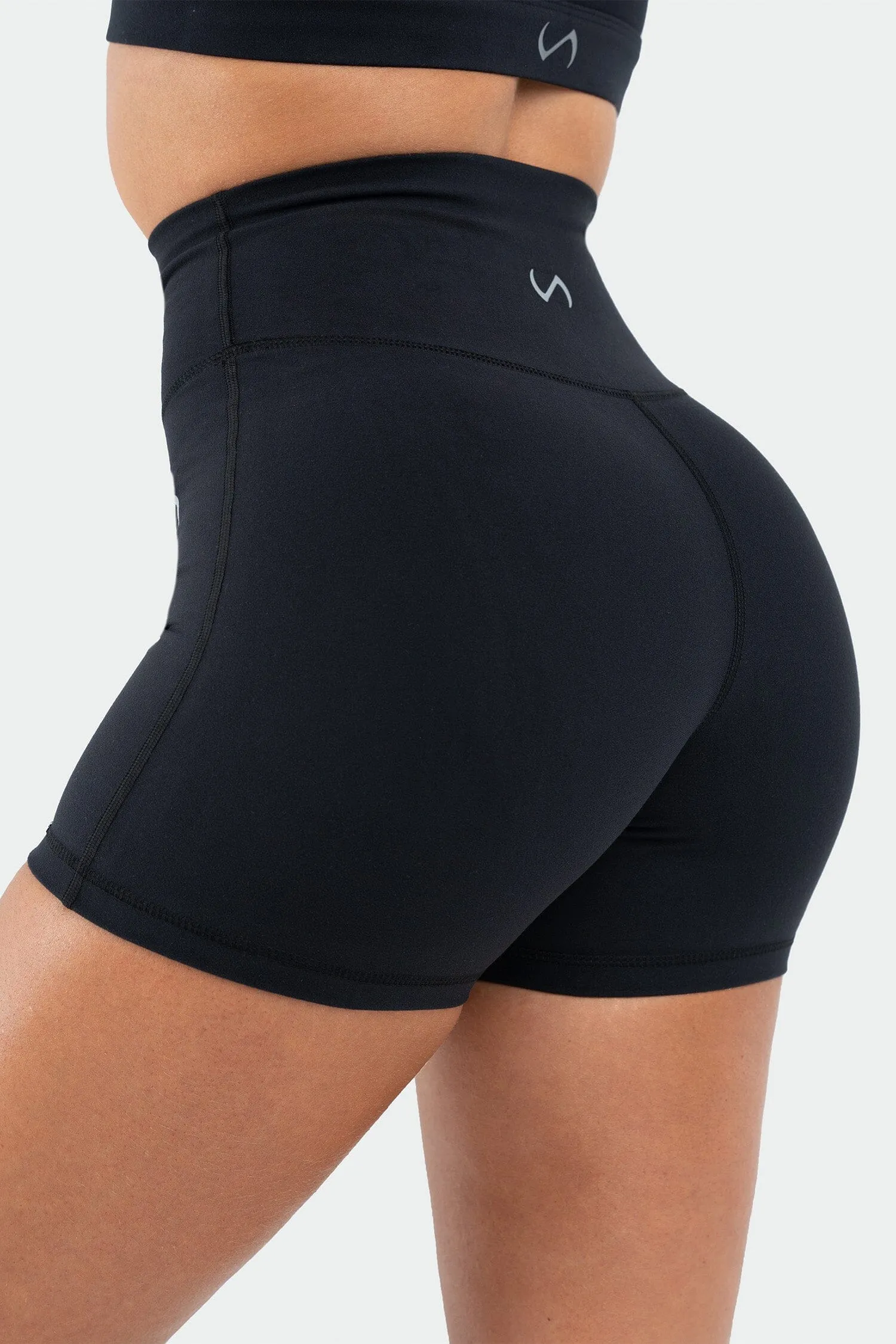 Genesis High Waisted Workout Shorts